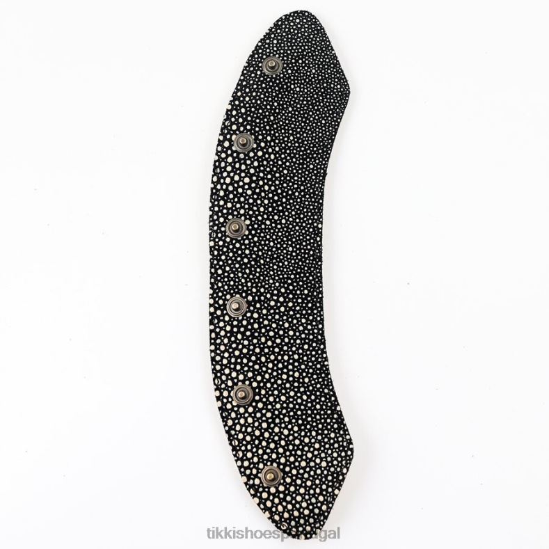 Tikki unissex gracioso colarinho jay couro acessório 68Z4V287