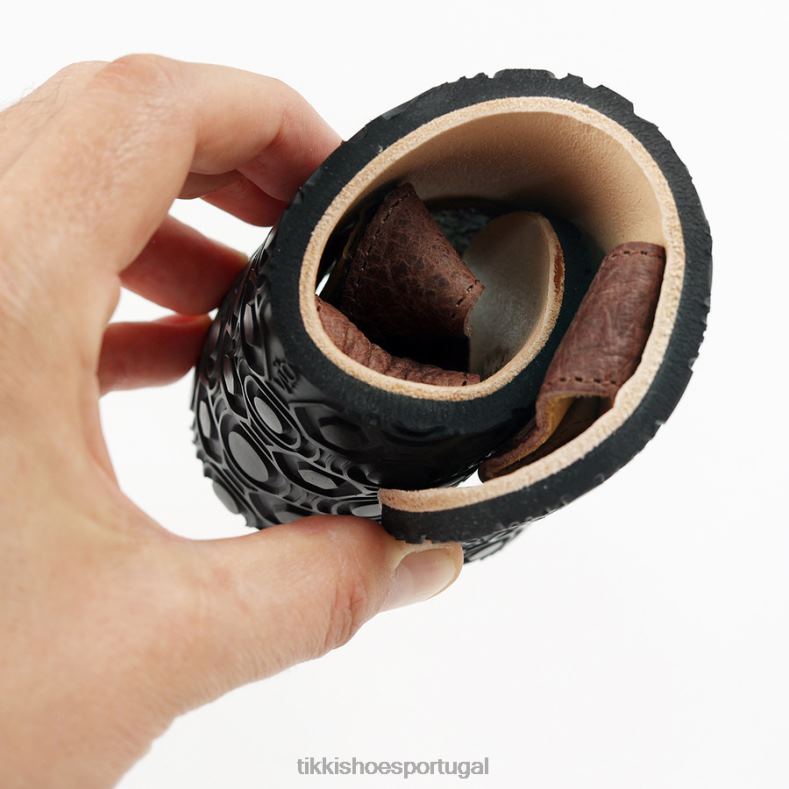 Tikki adultos marrom avermelhado sandálias descalças soul v2 calçados 68Z4V224