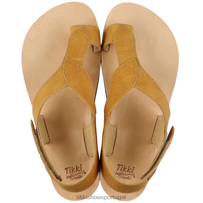 Tikki adultos mostarda sandálias descalças soul v2 calçados 68Z4V231