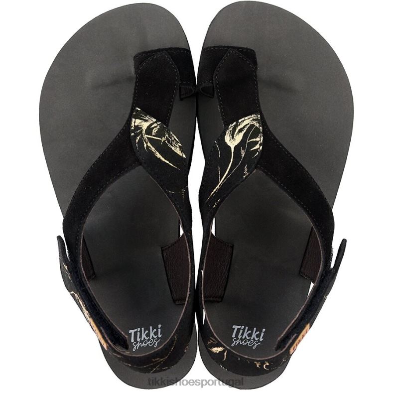 Tikki adultos respingo dourado sandálias descalças soul v1 calçados 68Z4V245