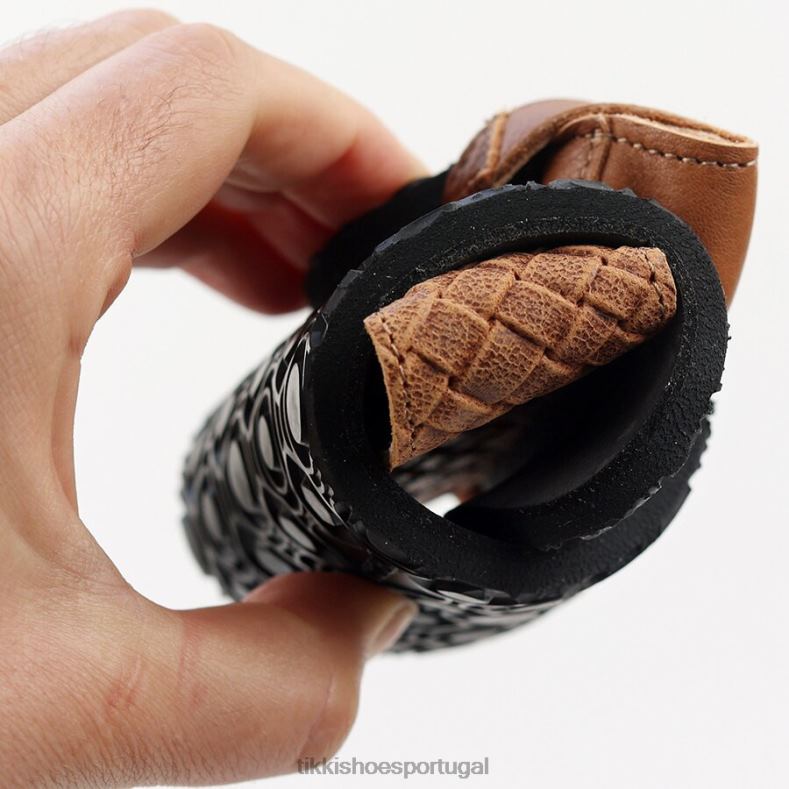 Tikki adultos terracota sandálias descalças vibe v1 calçados 68Z4V233