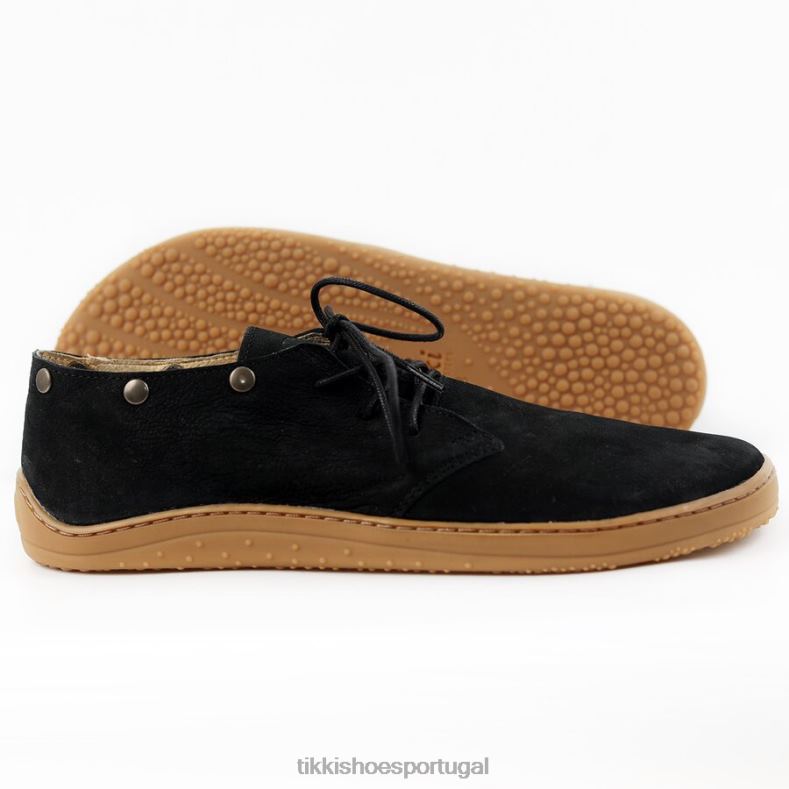 Tikki adultos escuro couro de gaio calçados 68Z4V198