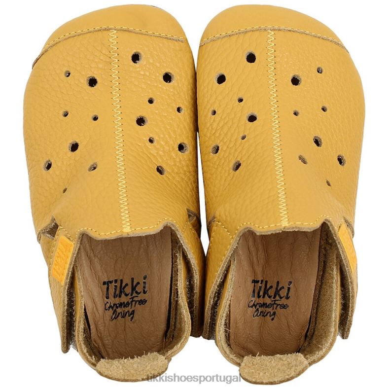 Tikki adultos amarelo couro ziggy v2 calçados 68Z4V249