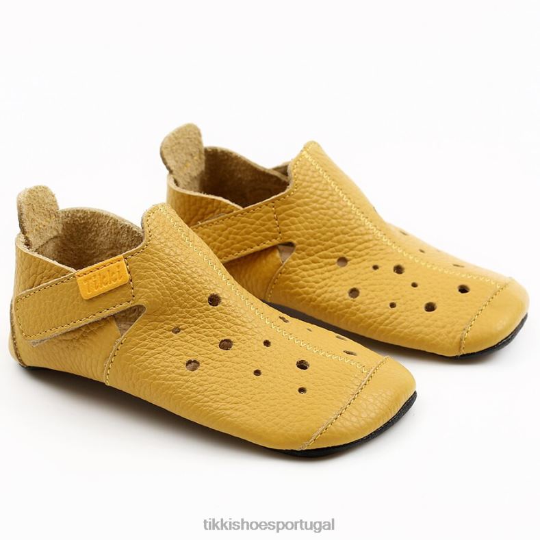 Tikki adultos amarelo couro ziggy v2 calçados 68Z4V249