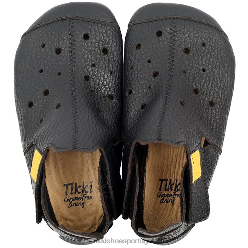 Tikki adultos preto couro ziggy v2 calçados 68Z4V254