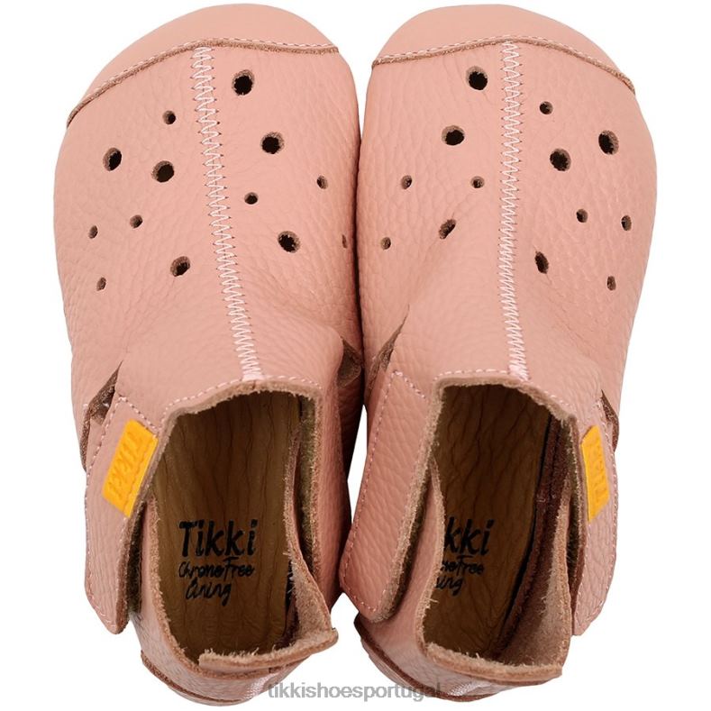Tikki adultos rosa couro ziggy v1 calçados 68Z4V261