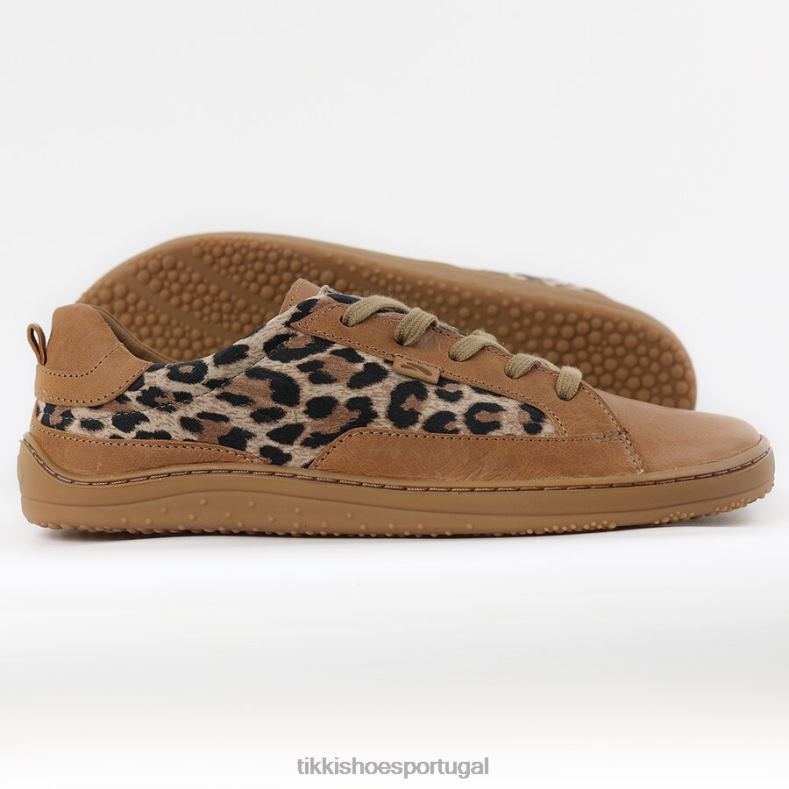 Tikki adultos leopardo tênis descalço oxy calçados 68Z4V207