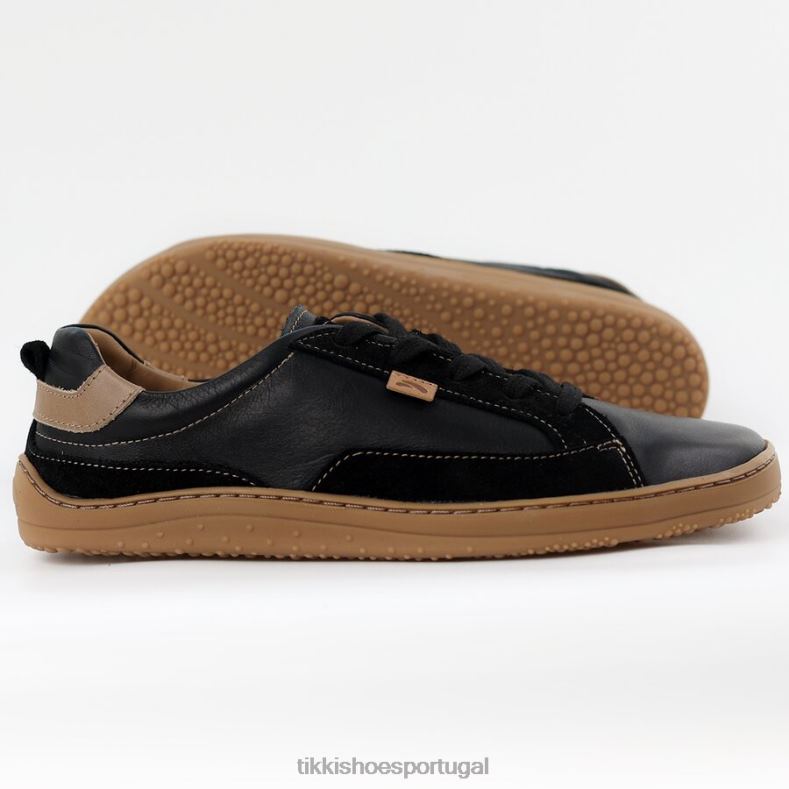 Tikki adultos preto tênis descalço oxy calçados 68Z4V209