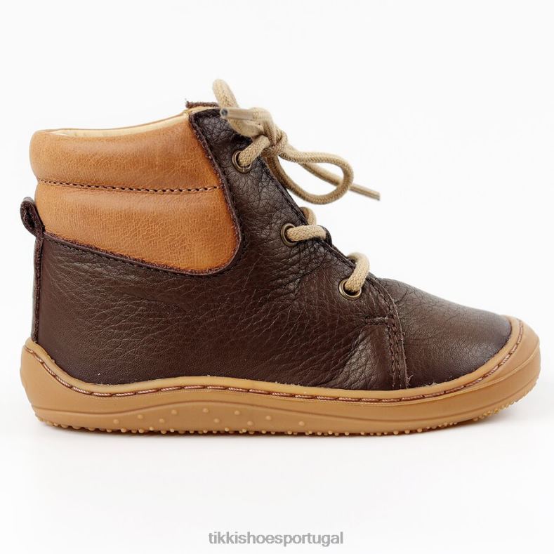 Tikki crianças avelã besouro de botas descalças calçados 68Z4V193