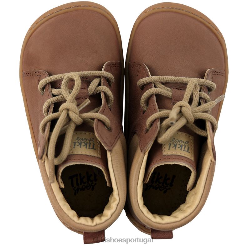 Tikki crianças caramelo besouro de botas descalças calçados 68Z4V183