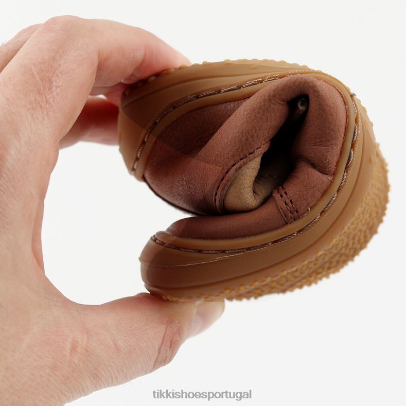 Tikki crianças caramelo besouro de botas descalças calçados 68Z4V183