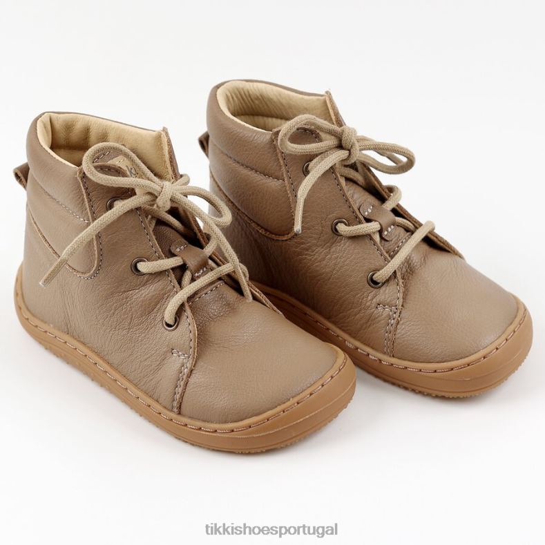 Tikki crianças cinza besouro de botas descalças calçados 68Z4V185