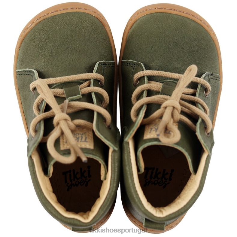 Tikki crianças folha besouro de botas descalças calçados 68Z4V188