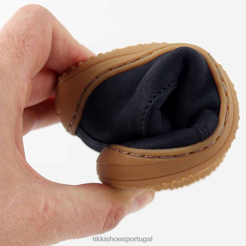 Tikki crianças marinha besouro de botas descalças calçados 68Z4V182
