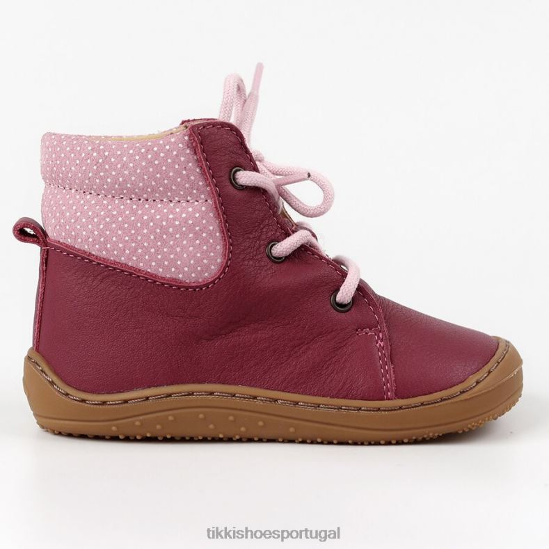 Tikki crianças rosado besouro de botas descalças calçados 68Z4V191