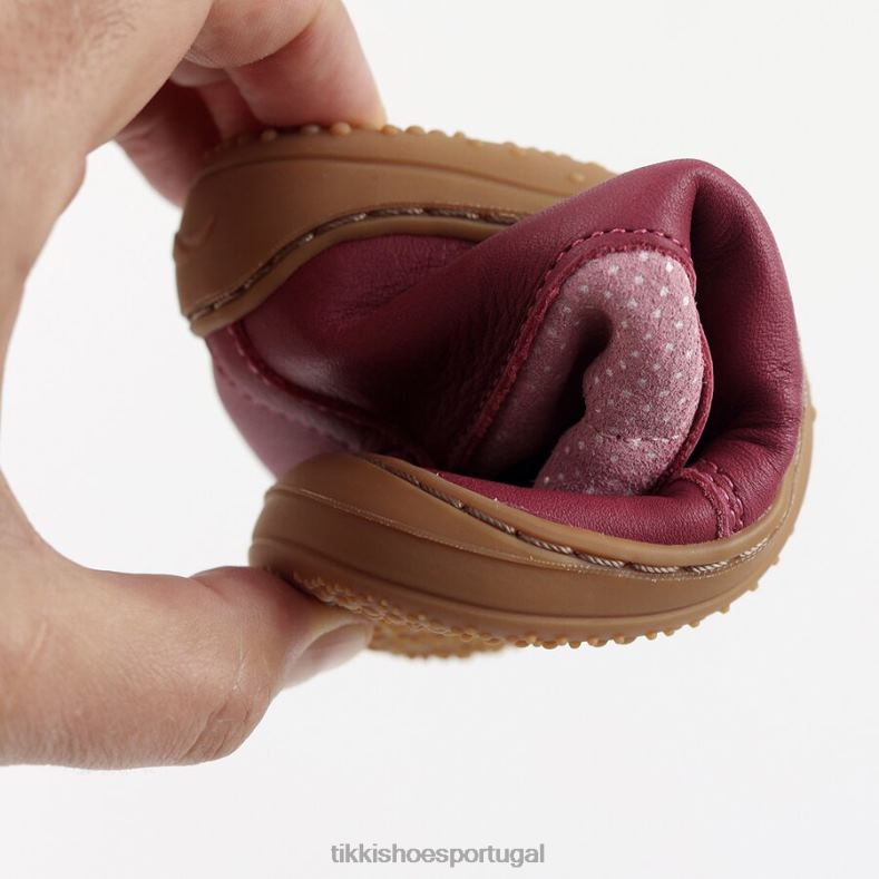 Tikki crianças rosado besouro de botas descalças calçados 68Z4V191