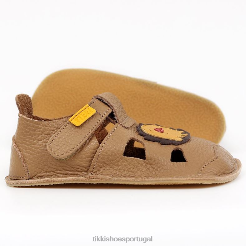 Tikki crianças Leão outlet sandálias descalças nido calçados 68Z4V86
