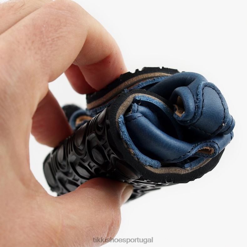 Tikki crianças azul couro aranya calçados 68Z4V70