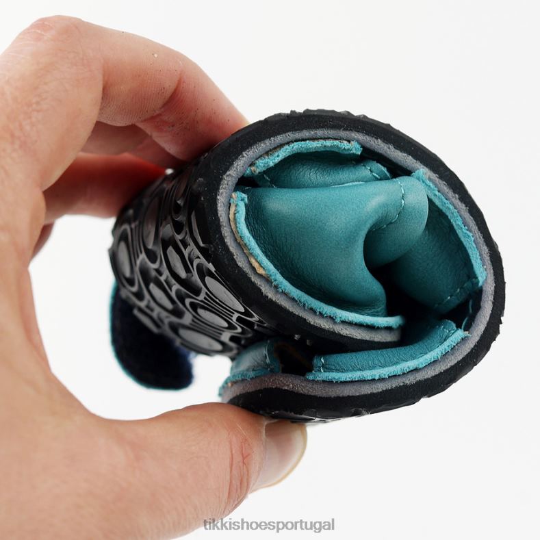 Tikki crianças céu azul sandálias descalças aranya calçados 68Z4V57