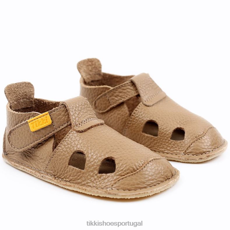 Tikki crianças capuccino sandálias nido descalças calçados 68Z4V18
