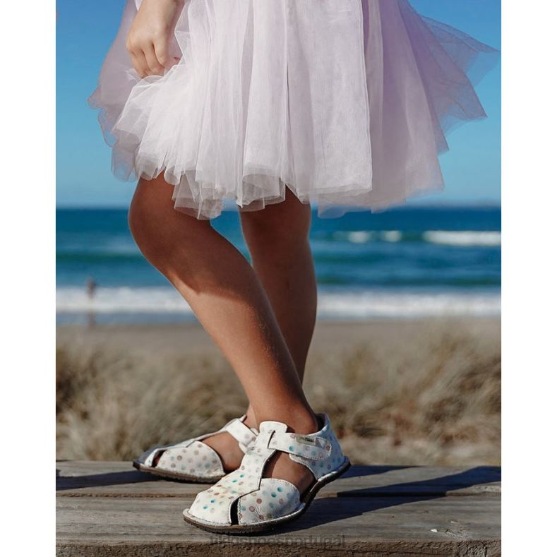 Tikki crianças confete couro mariposa calçados 68Z4V81