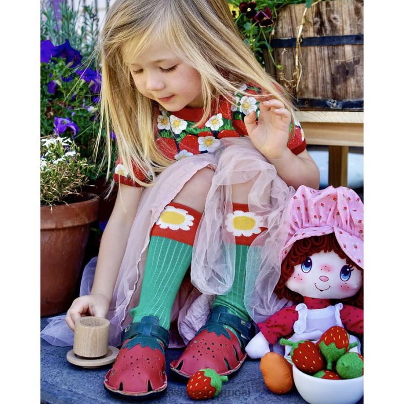 Tikki crianças corar couro aranya calçados 68Z4V74