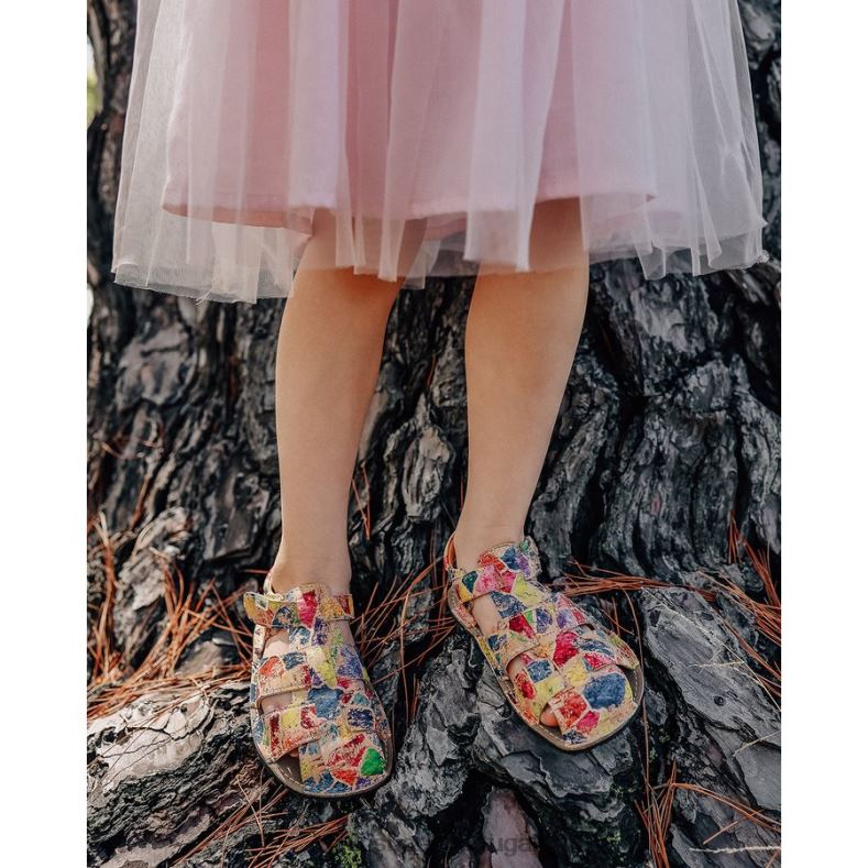 Tikki crianças África último vegano calçados 68Z4V75