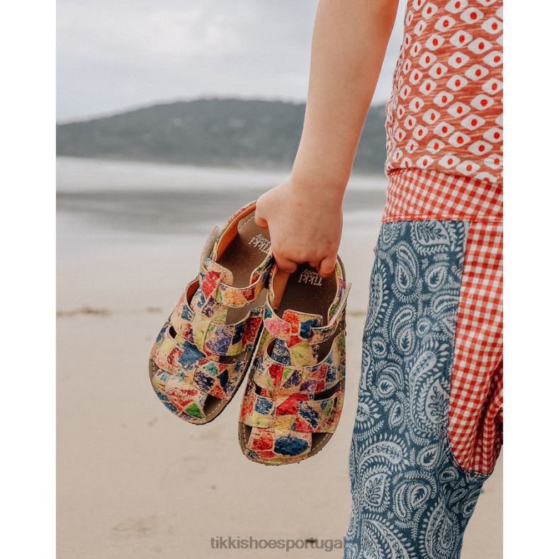 Tikki crianças África último vegano calçados 68Z4V75