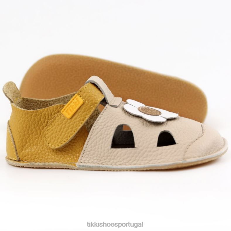 Tikki crianças margarida sandálias descalças nido calçados 68Z4V43
