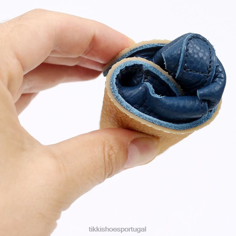 Tikki crianças marinha outlet sandálias descalças nido calçados 68Z4V90