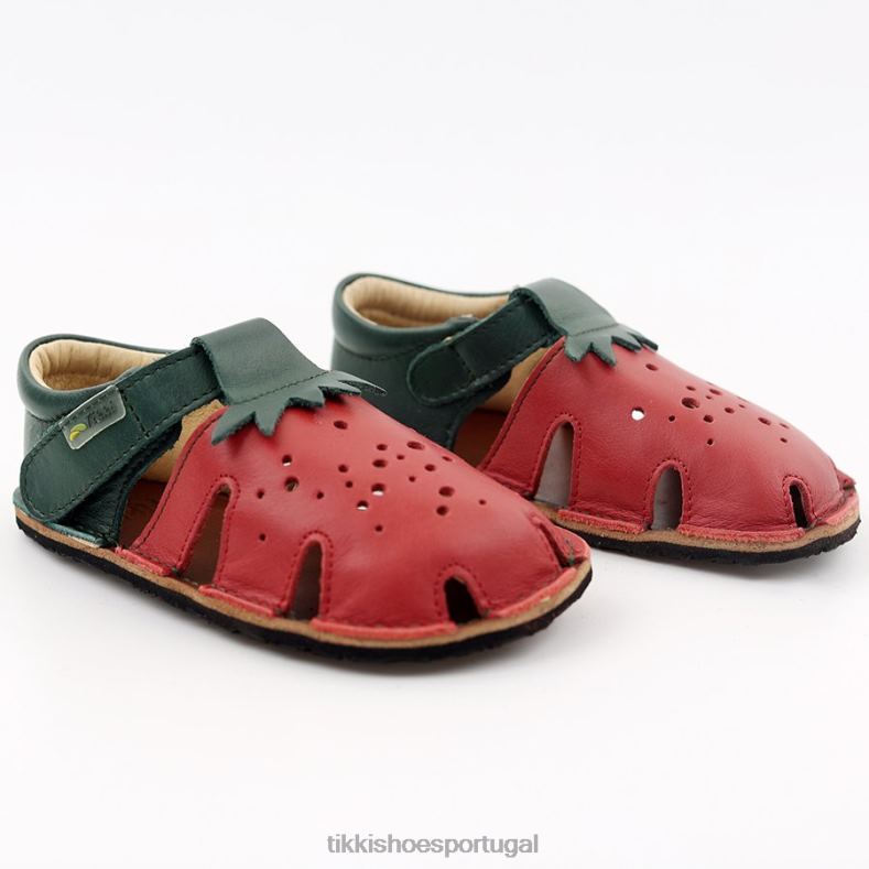 Tikki crianças morango couro aranya 2021 calçados 68Z4V102