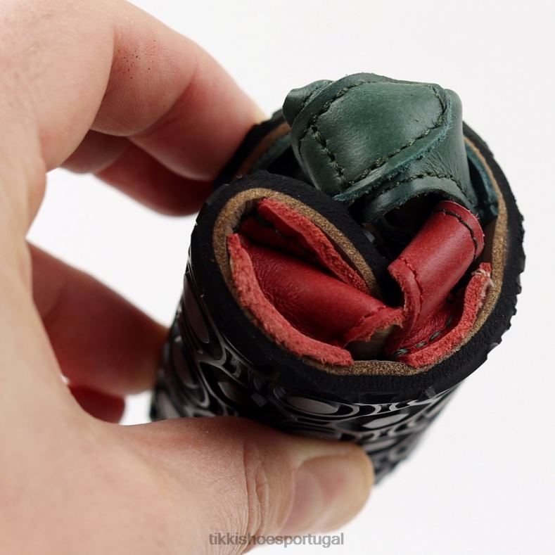 Tikki crianças morango couro aranya calçados 68Z4V69