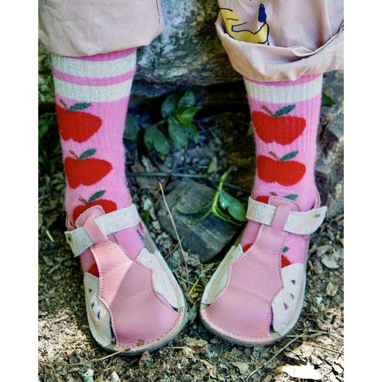 Tikki crianças pirulito couro mariposa calçados 68Z4V82