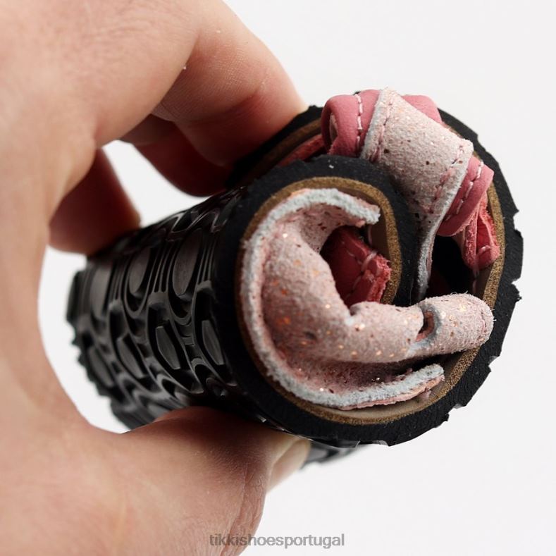 Tikki crianças pirulito outlet mariposa couro calçados 68Z4V80