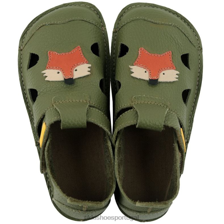 Tikki crianças raposa sandálias descalças nido calçados 68Z4V41