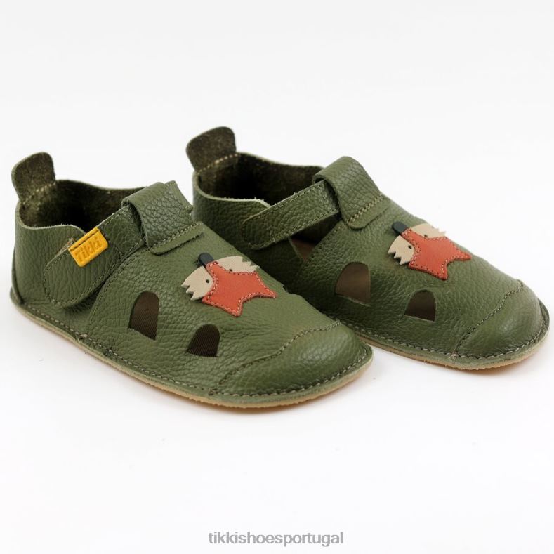 Tikki crianças raposa sandálias descalças nido calçados 68Z4V41