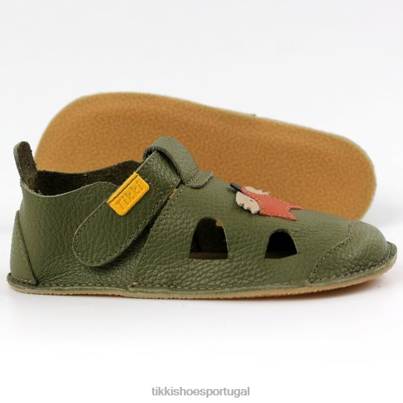 Tikki crianças raposa sandálias descalças nido calçados 68Z4V41