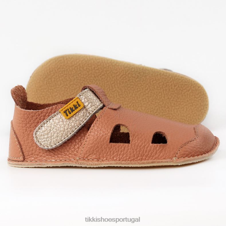 Tikki crianças salmão sandálias nido descalças calçados 68Z4V24