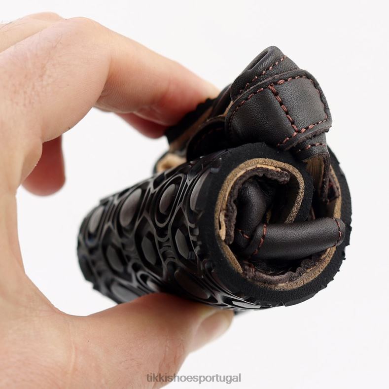 Tikki crianças terra último couro calçados 68Z4V78