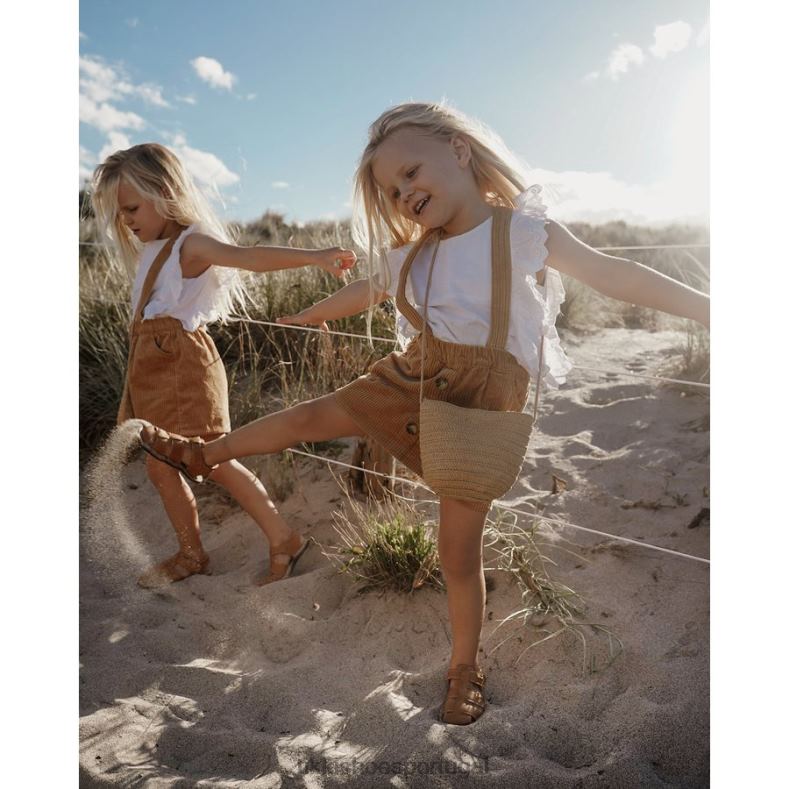 Tikki crianças terra último couro calçados 68Z4V78