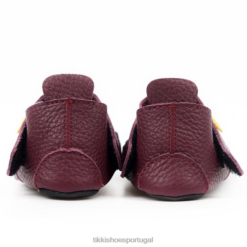 Tikki crianças ameixa couro ziggy v2 calçados 68Z4V21