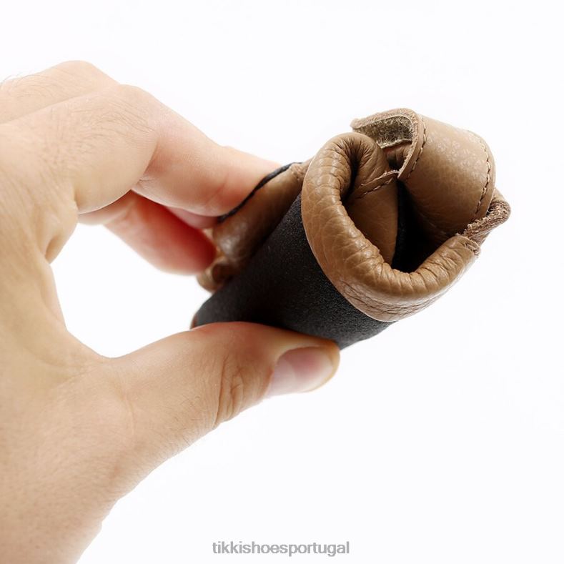 Tikki crianças capuccino couro ziggy v2 calçados 68Z4V34