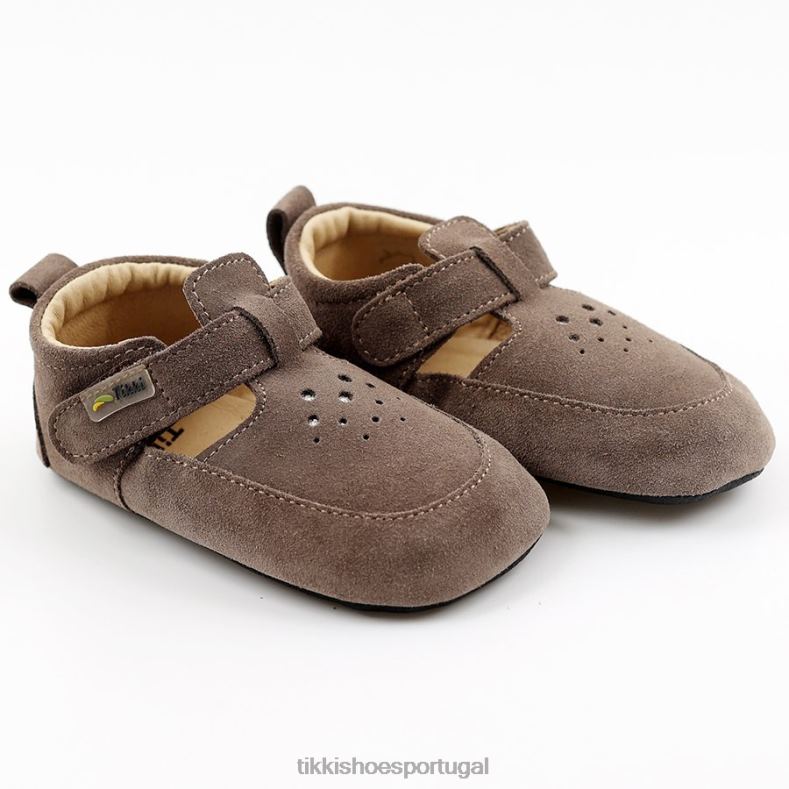 Tikki crianças amêndoa pufe pré-walkers calçados 68Z4V172