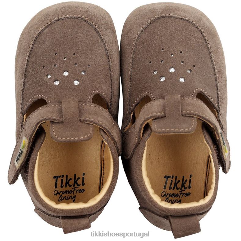 Tikki crianças amêndoa pufe pré-walkers calçados 68Z4V172