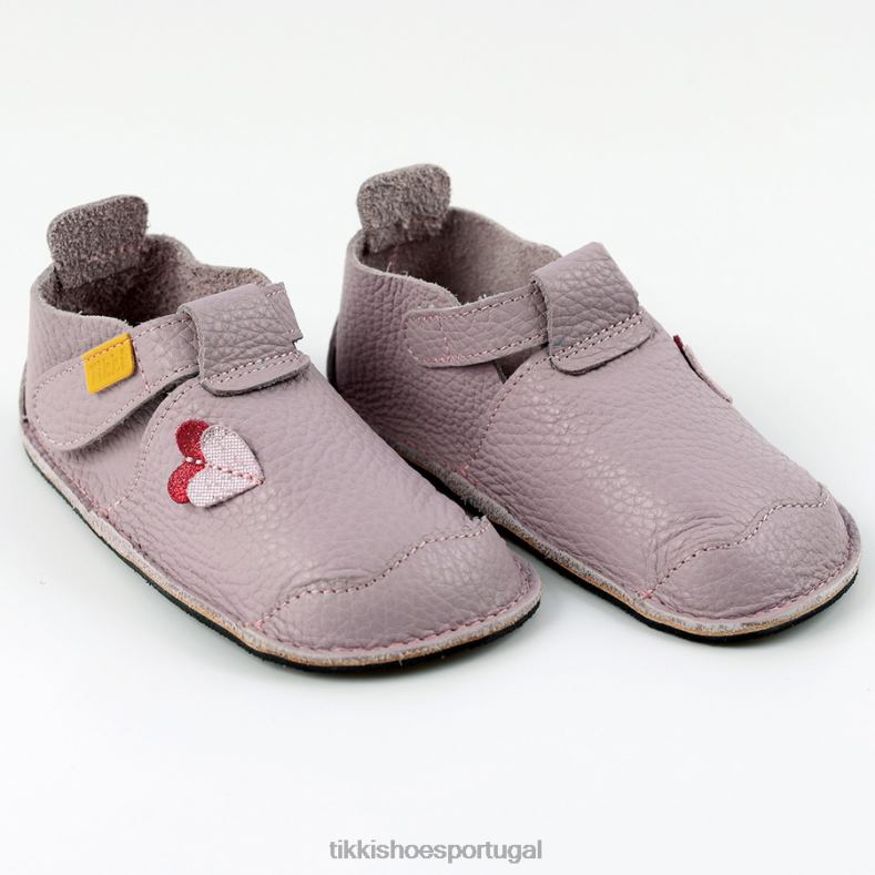 Tikki crianças pequenos corações sapatos descalços nido calçados 68Z4V131