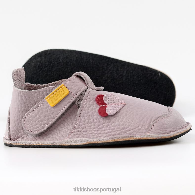 Tikki crianças pequenos corações sapatos descalços nido calçados 68Z4V131