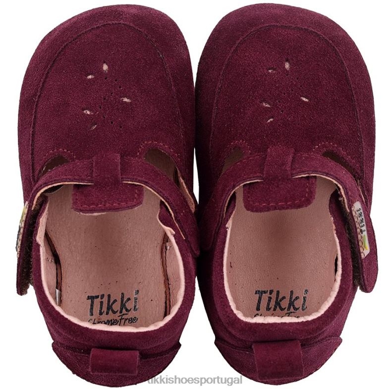 Tikki crianças vinho pufe pré-walkers calçados 68Z4V169