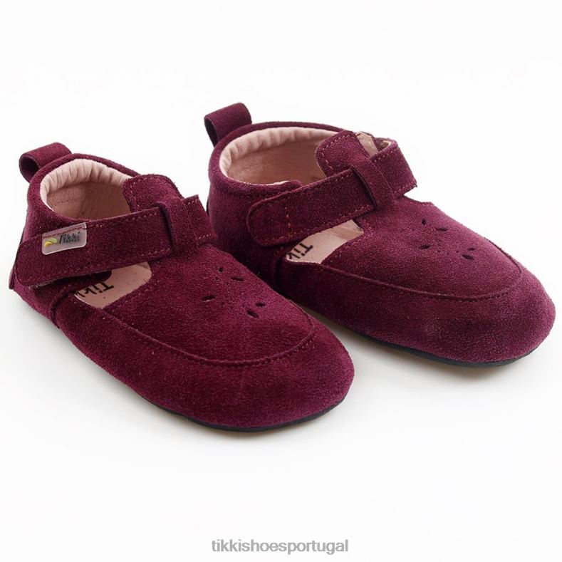 Tikki crianças vinho pufe pré-walkers calçados 68Z4V169