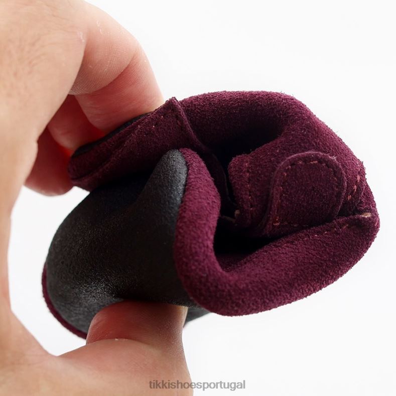 Tikki crianças vinho pufe pré-walkers calçados 68Z4V169