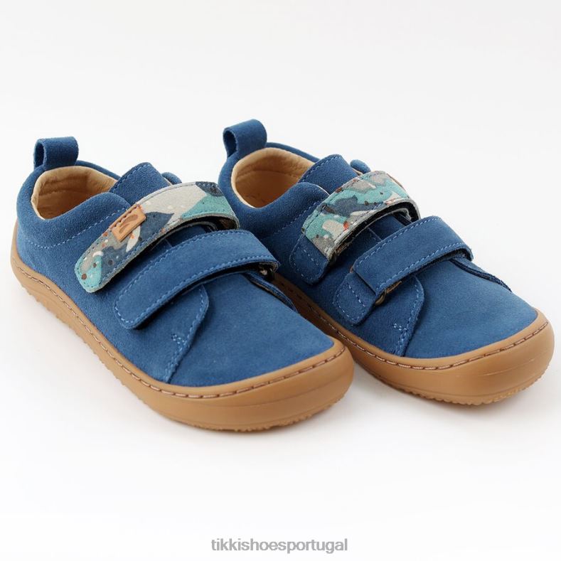 Tikki crianças zaffiro sapatos descalços arlequim calçados 68Z4V135